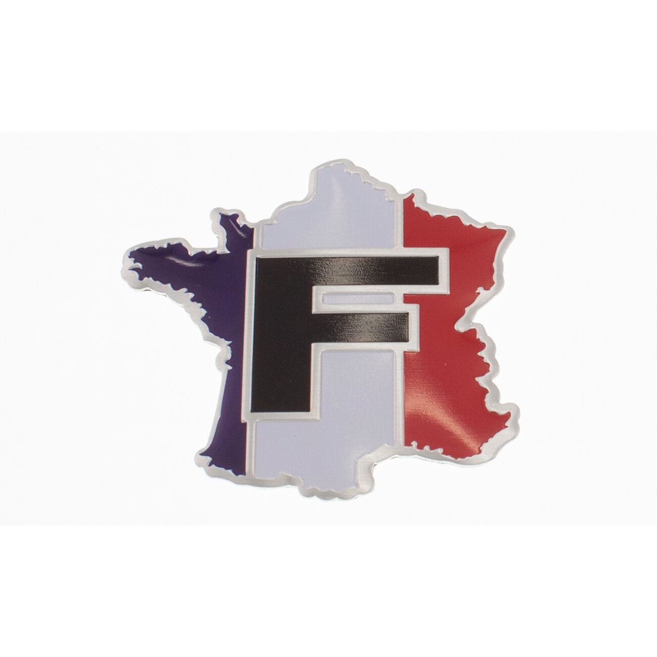 Эмблема универсальная карта Франции 1 шт.