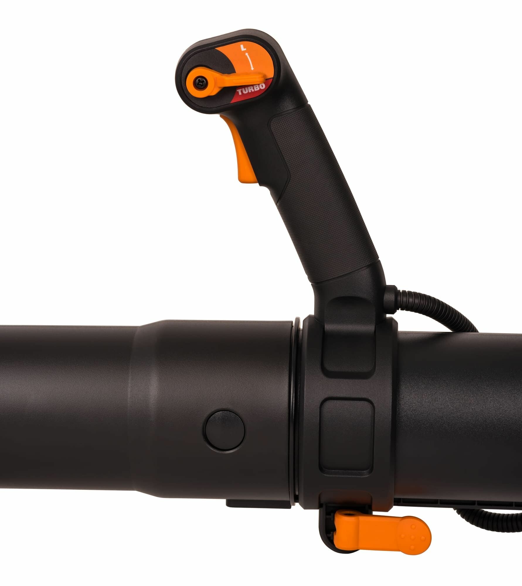 Аккумуляторная воздуходувка с бесщеточным мотором Worx Nitro LeafJet WG572Е 80 Вольт, 4 АКБ по 4 Ач + ЗУ BASECAMP 4 x 1А Kress - фото №12