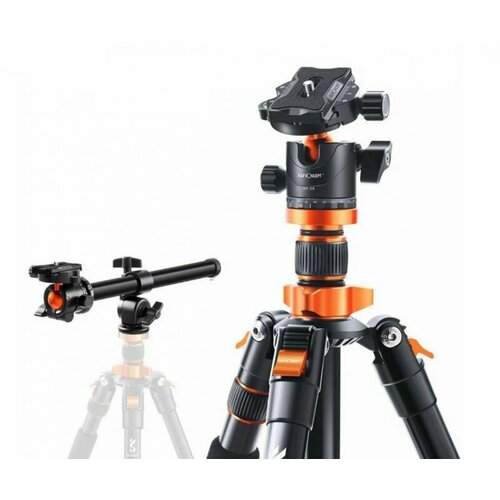 Штатив KF Concept K234A7+BH-28L+Extension Arm Kits алюминиевый сплав