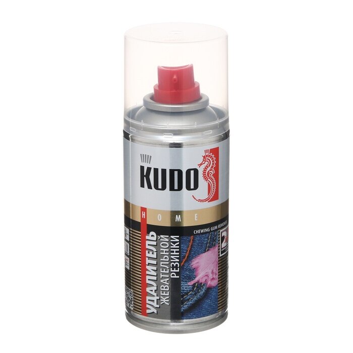 Удалитель жевательной резинки KUDO Для ткани, пластика, кафеля, гладкой кожи и дерева, KU-H407, 210 мл