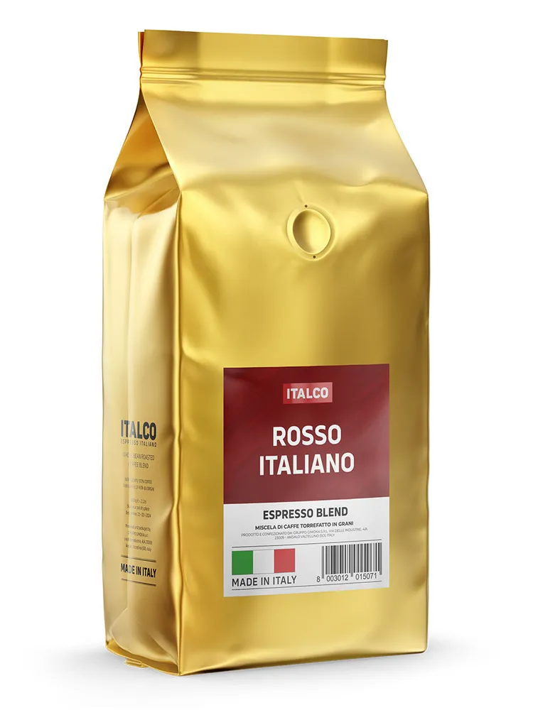 Кофе в зернах Italco Rosso Italiano, 1 кг (Италко)