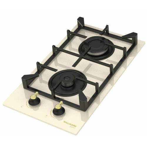 Газовая вар поверхность WILLMARK WGH-2302BR бежевый 1251300₽