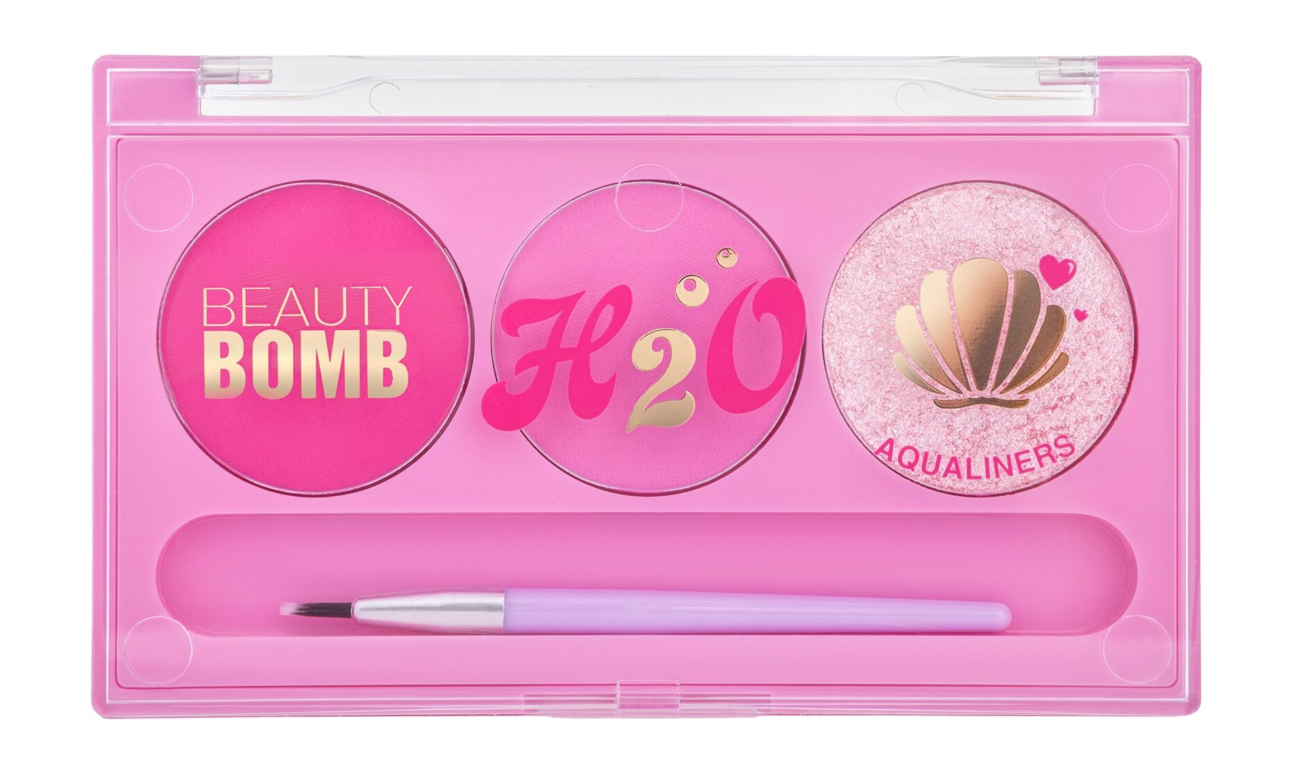 BEAUTY BOMB Палетка аквалайнеров H2O, 5 г, 01