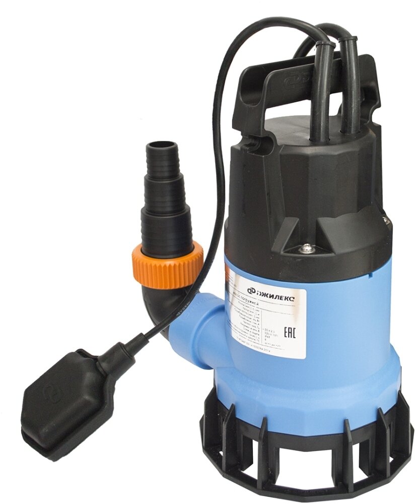 Насос садовый фекальный Джилекс 230/8 590Вт 13800л/час (в компл: переходник 25/32/40мм)