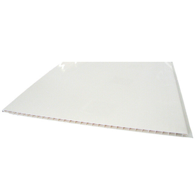 фото Панель ПВХ Белый глянцевый 2700х250х8мм офсет