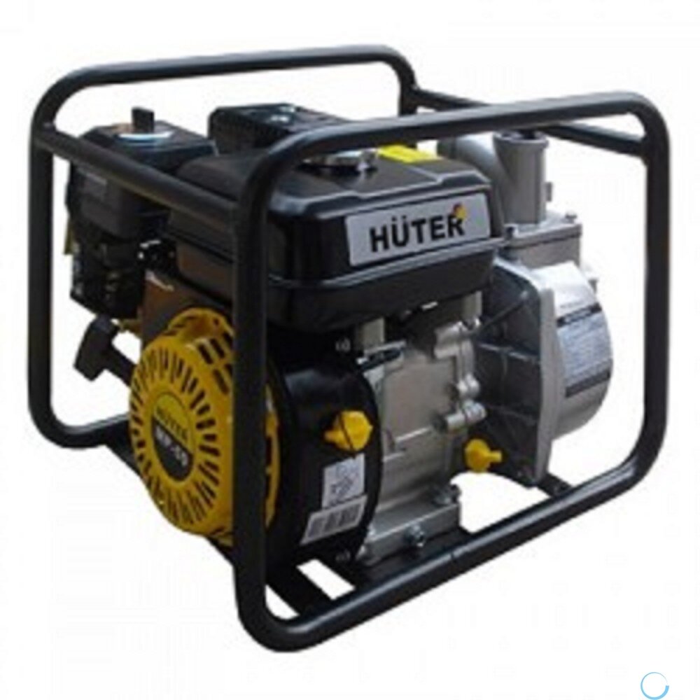 фото Huter MP-50 Мотопомпа [70/11/3] { Бак-3,6 л. 5,5 л. с. Глуб.-8м, напор-32м, 600 л/мин, чист. Вода }