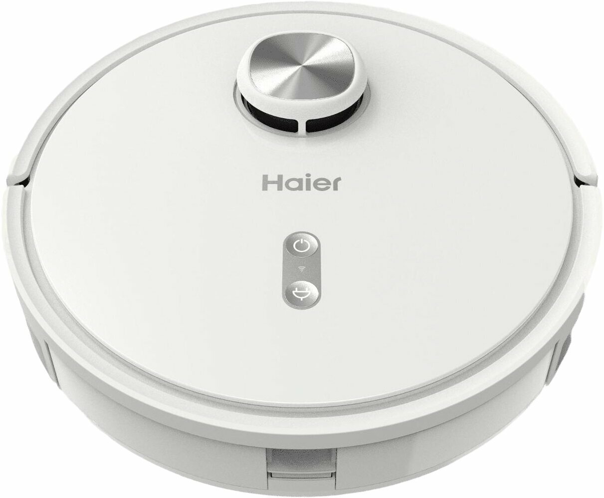 Робот-пылесос Haier HSR Care, уборка - влажная, сухая, Wi-Fi, bluetooth, док-станция, пылесборник - 0.6 л