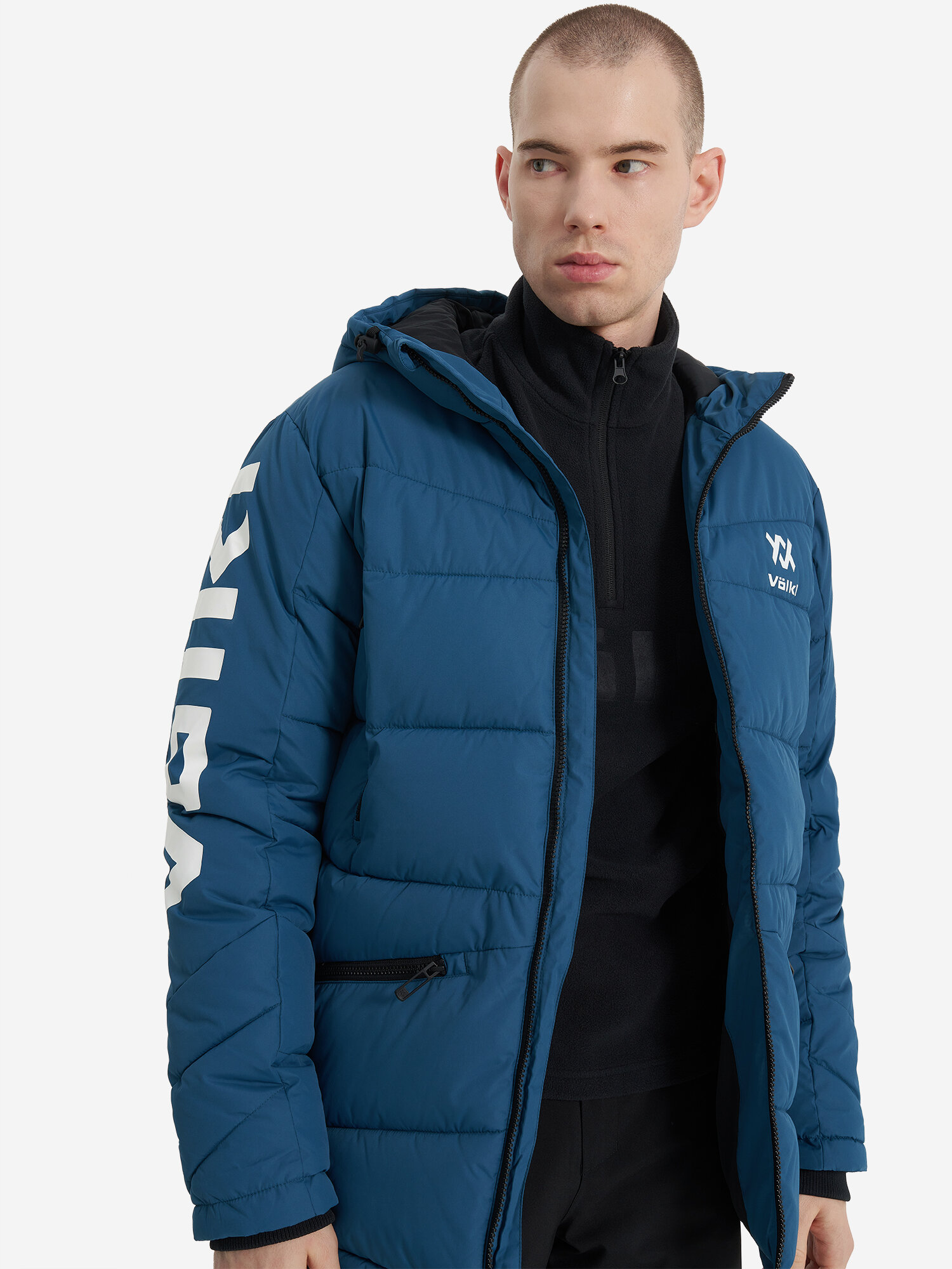 Куртка Volkl Men's Faux Down Jacket, размер 46, синий