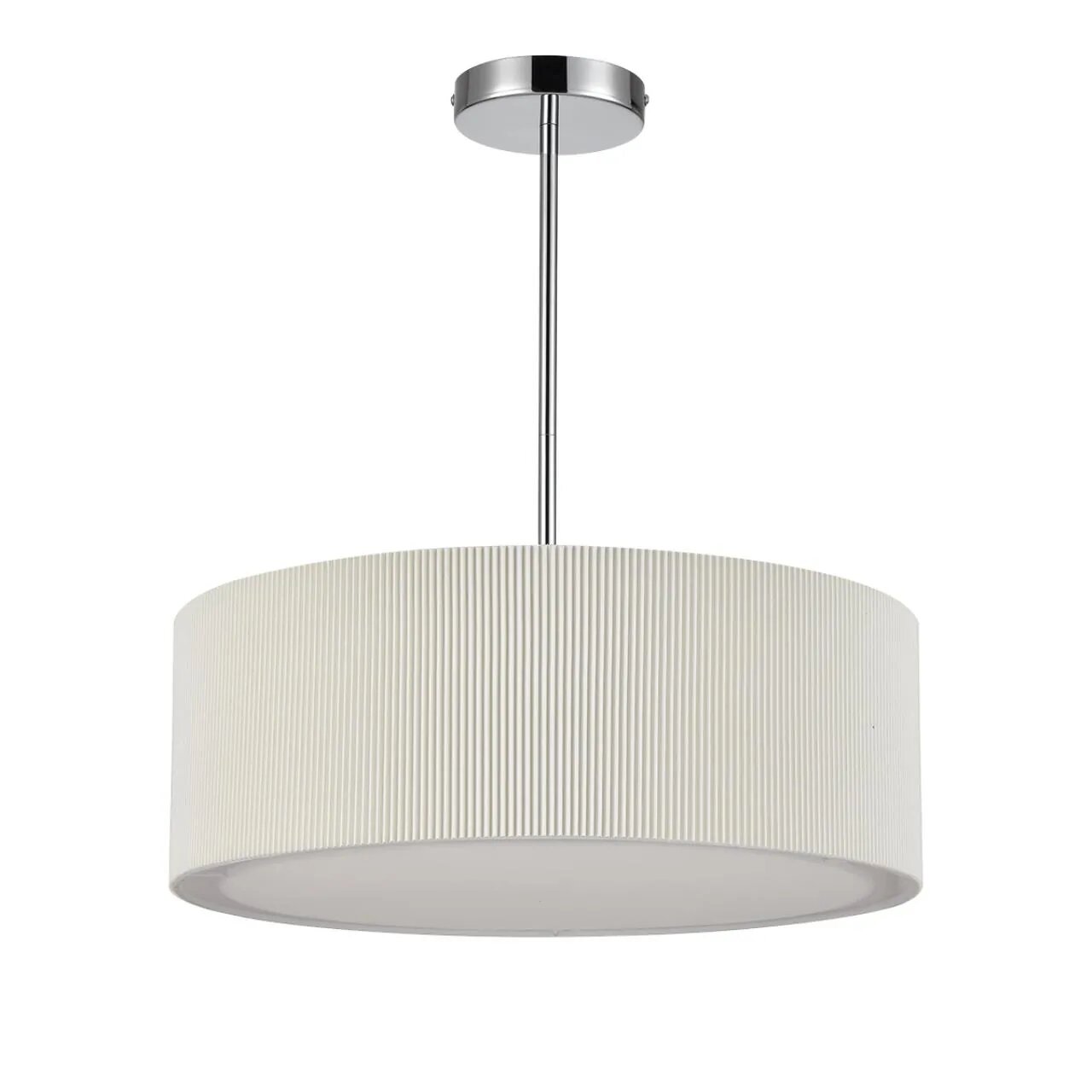 Подвесная люстра LUMION ZIGRISA 8110/5, E14, 200 Вт, металл, текстиль, хром