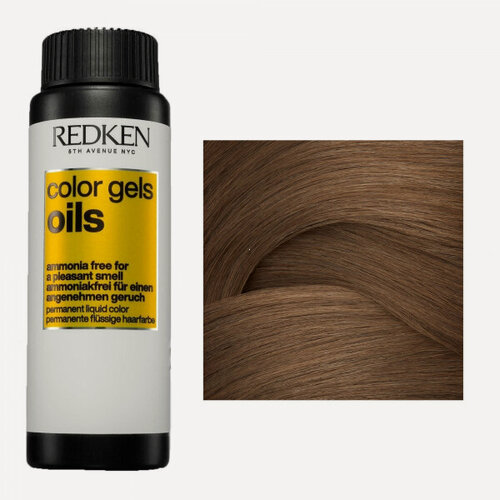 Изображение товара Redken Color Gels Oils - Жидкая стойкая краска для волос без аммиака 8GI 60 мл