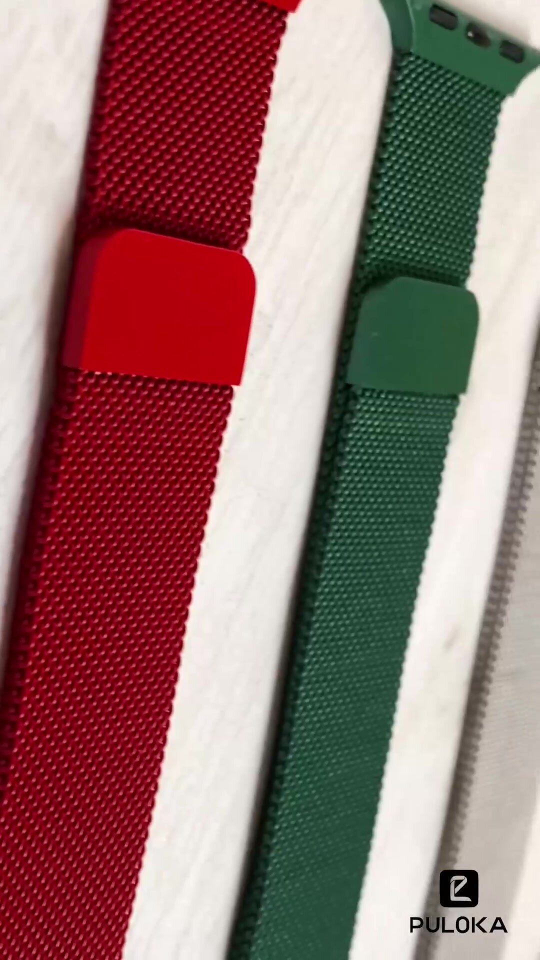 Ремешок для Apple Watch 38-40-41-42 mm, Series 1-10, SE 1/2, Ultra 1/2, металлический, миланская петля, черный — фото 1
