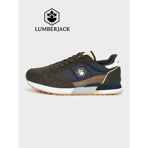 фото Кроссовки lumberjack, размер 41, зеленый/черный