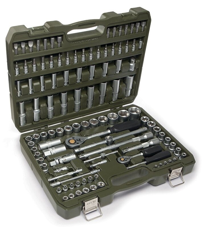 Набор инструмента 1/2 1/4- 108 предметов "Дело Техники" — фото 1