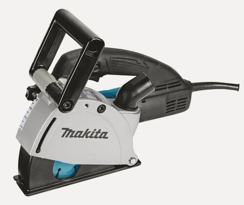 Изображение товара Штроборез Makita SG1251J, с ограничителем глубины, антивибрационная рукоять, 1400Вт