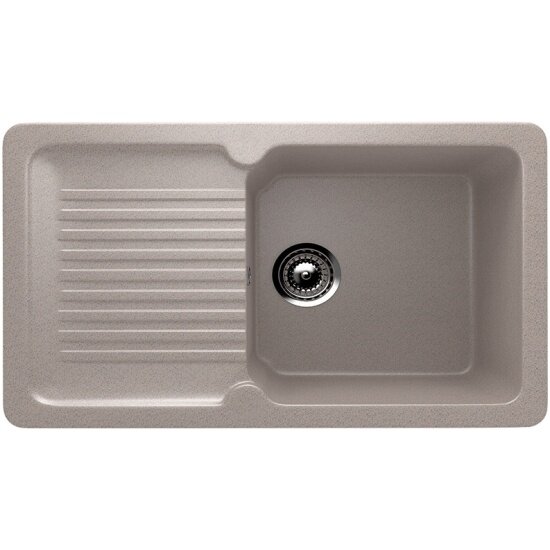 Кухонная мойка Ulgran из искусственного камня U-506-302 песочная