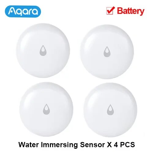 Датчик протечки воды Aqara Zigbee, 4pcs water sensor, экспресс