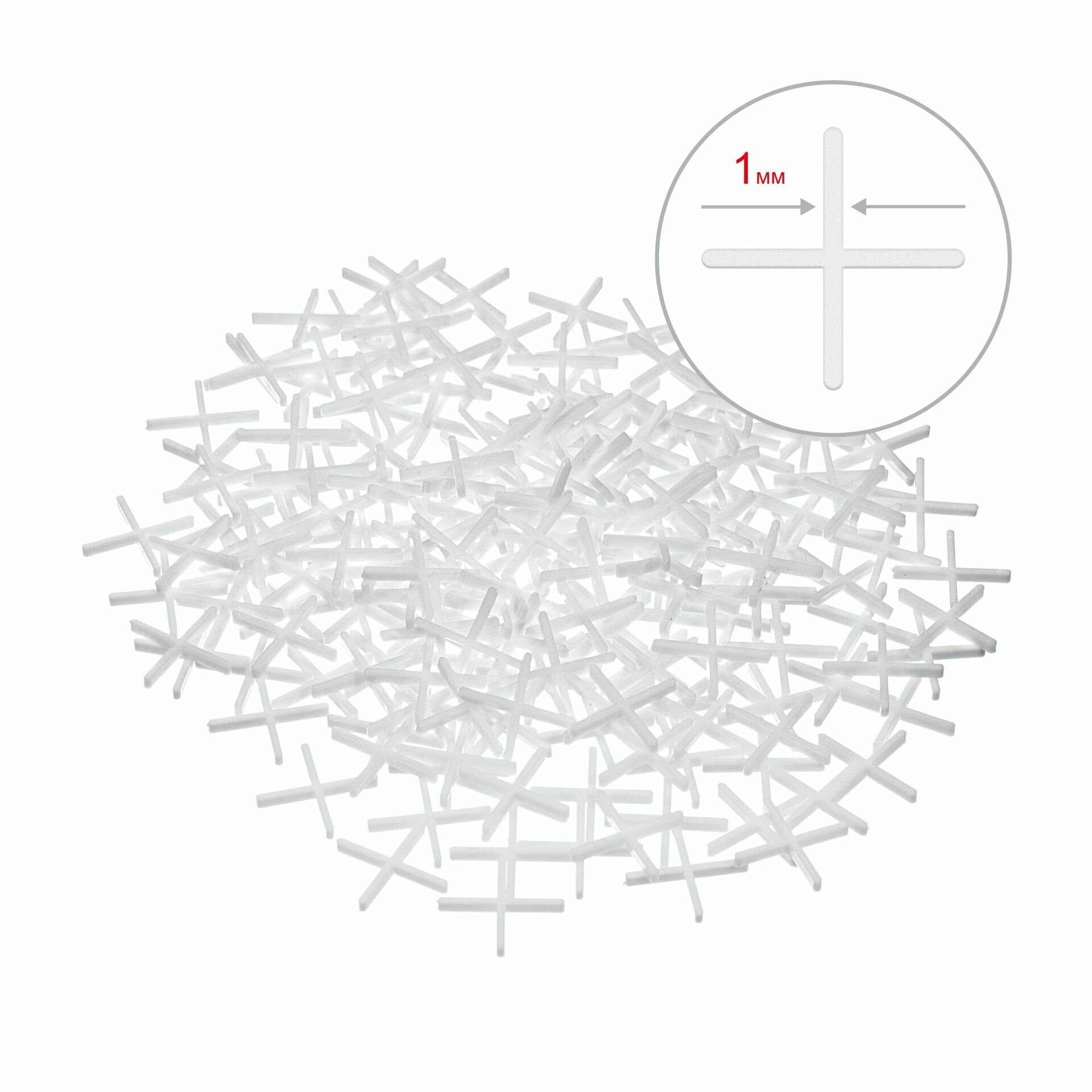 Крестики для плитки STAYER 1 мм 200 штук 3380-1