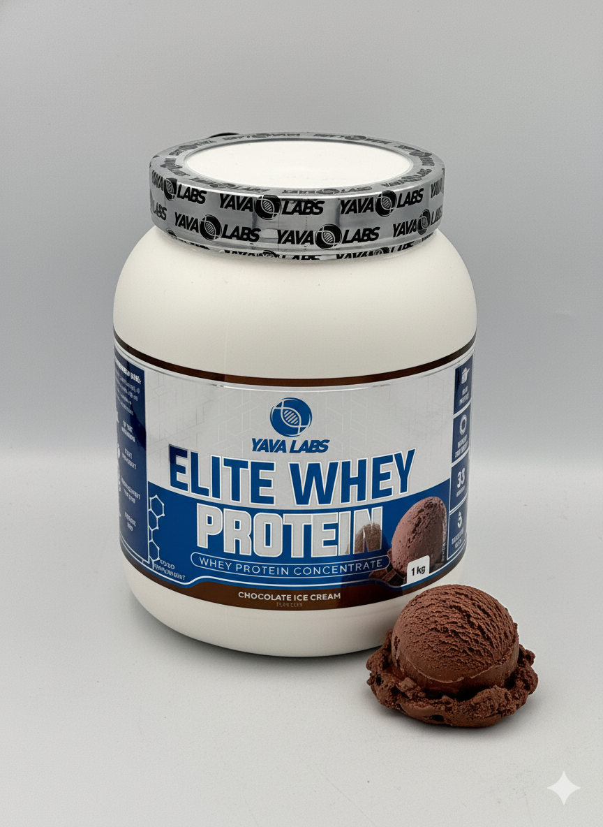 YAVA LABS Whey protein elite 1кг сывороточный белок, шоколад