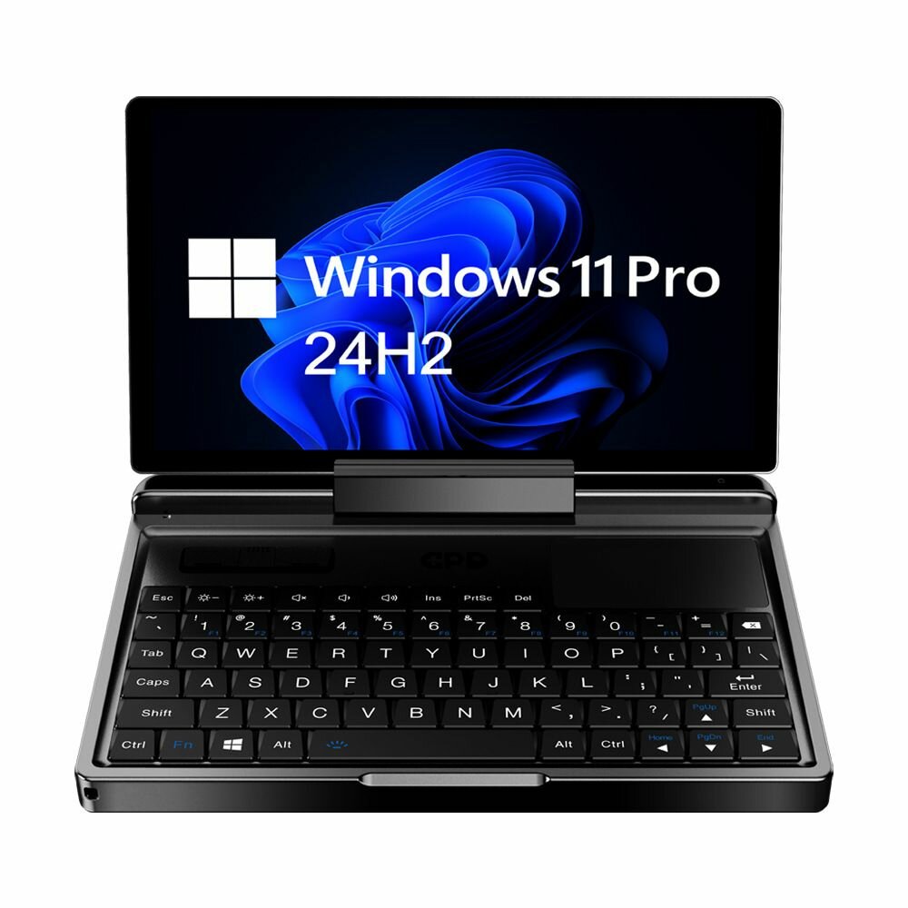 GPD MicroPC　Windows11 GPD MicroPC 2 Windows 11 PRO tragbarer Mini-Laptop mit 7-Zoll