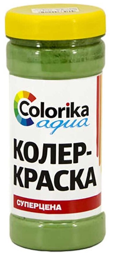 Колер -краска Colorika Aqua фисташковая 0,5 кг