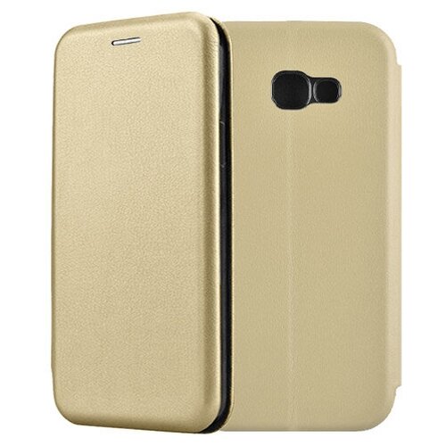 Чехол-книжка Fashion Case для Samsung Galaxy A5 (2017) A520 золотой чехол книжка fashion case для samsung galaxy a3 2017 a320 красный