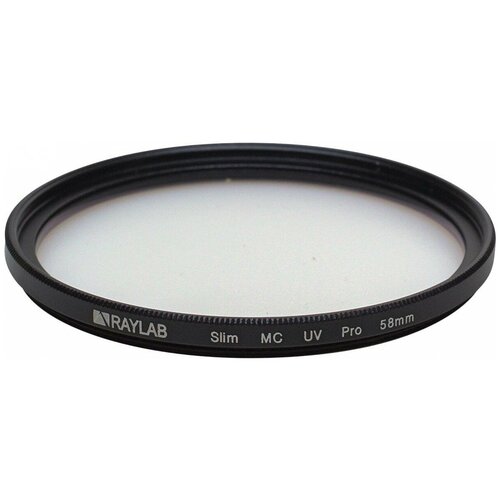Фильтр защитный ультрафиолетовый RayLab UV MC Slim Pro 58mm светофильтр marumi fit slim mc uv 58mm