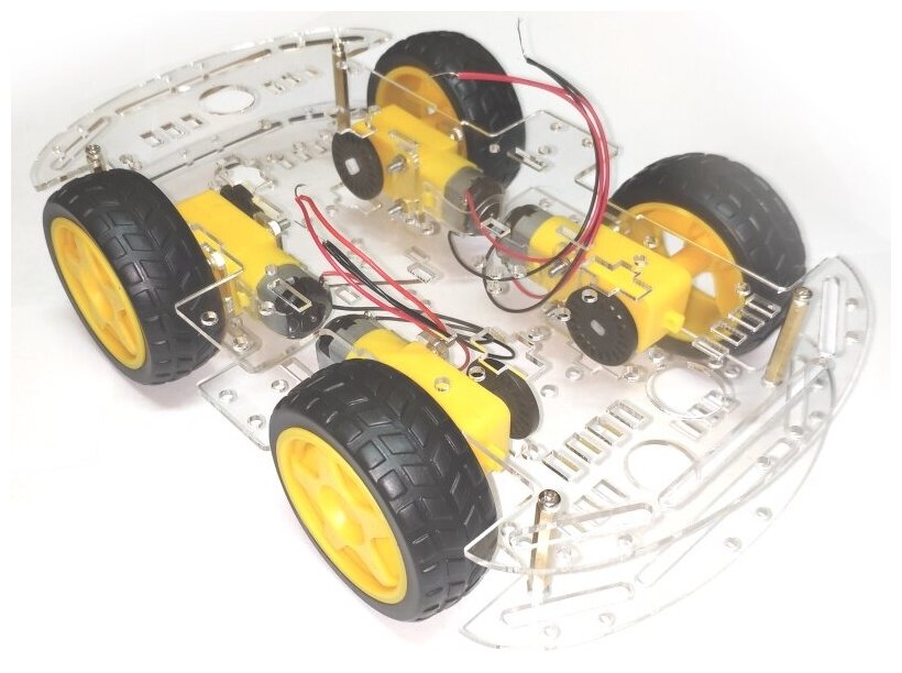 Платформа для робота Arduino 4WD (машина)