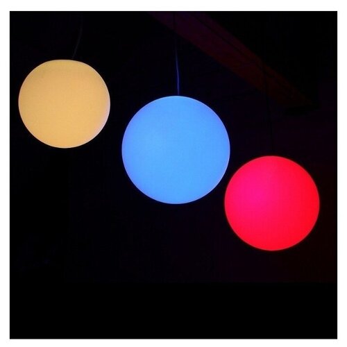Декоративный подвесной светильник шар Moonlight 60 см 220V RGB