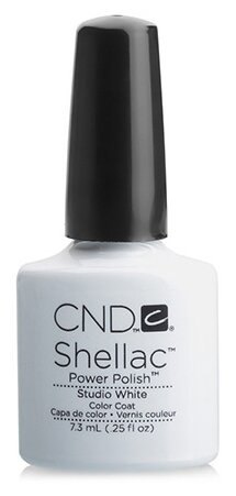 CND SHELLAC Гель лак Studio White