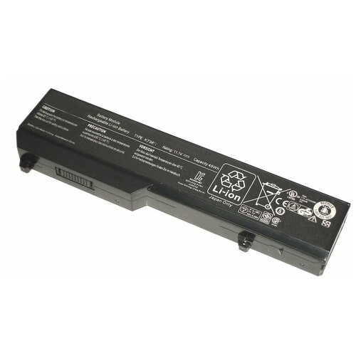 Аккумуляторная батарея для ноутбука Dell Vostro 1310, 1320, 56Wh