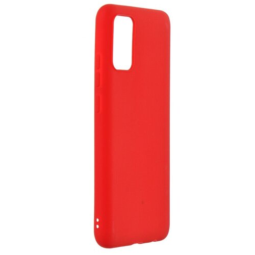 фото Чехол zibelino для samsung galaxy a02s soft matte red zsm-sam-a02s-red