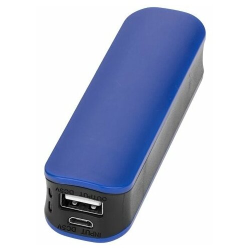 Портативное зарядное устройство Edge 2000 mAh 13423702 ярко-синийчерный 97 х 27 х 22 АБС пластик 187000₽