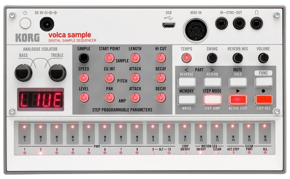 Семплер KORG VOLCA SAMPLE 2