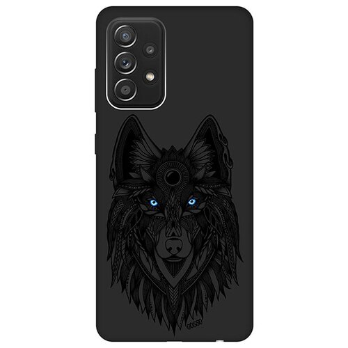 фото Ультратонкий силиконовый чехол-накладка soft touch 3d для samsung galaxy a52 с принтом "grand wolf" gosso