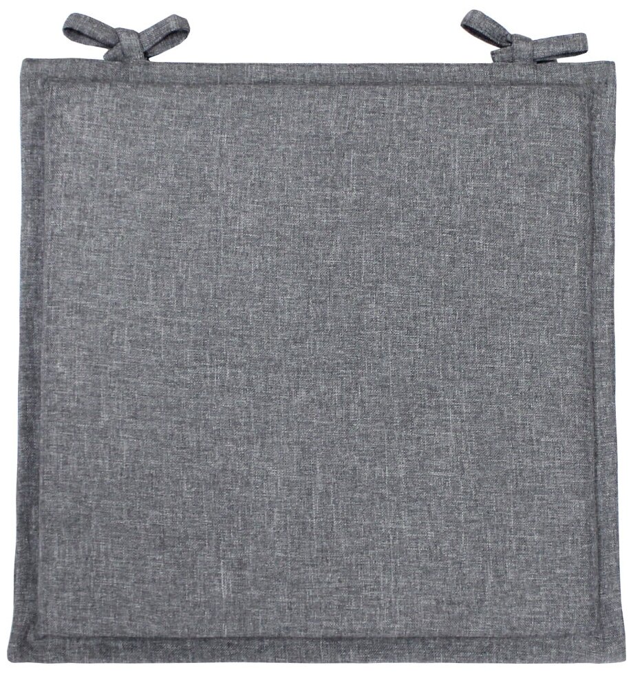 Подушка для сидения "фьюжн", серый, 42х42х2 см