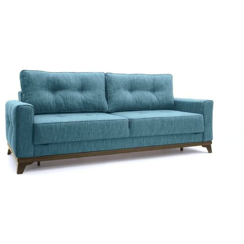 фото Диван-кровать еврокнижка джерси 5 (опора №4) denim прямые ваш диван 77