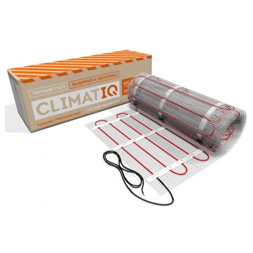 Нагревательный мат, CLIMATIQ, MAT 150 Вт/м2, 2.5 м2, 500х50 см, длина кабеля 2 м