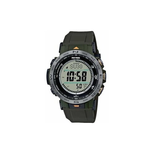 наручные часы casio pro trek 78860 серый черный Наручные часы CASIO Pro Trek, серый