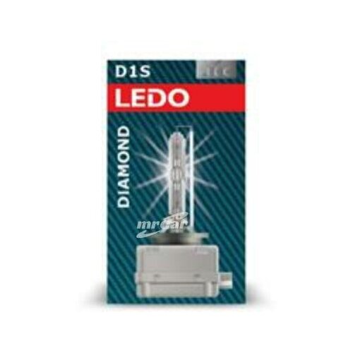 фото Ledo 85410lxd лампа ксеноновая головного света d1s pk32d-2 5000k diamond 12v 35w картон 1 шт