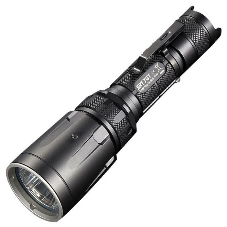 Фонарь ручной Nitecore Srt7gt черный (16270) .