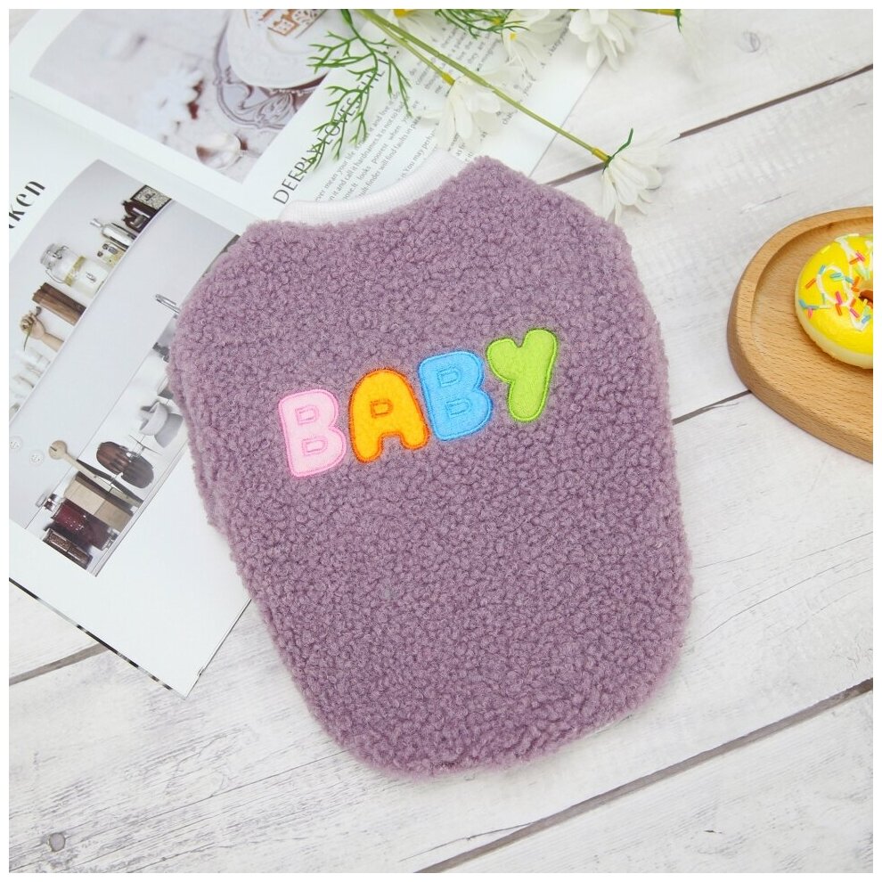 Кофта «BABY» розовый (25 спина - 37 грудь - 26 шея) - фотография № 6