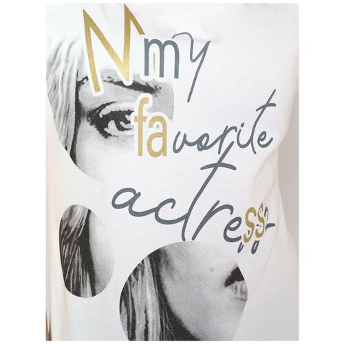 фото Футболка margo, размер 58, белый