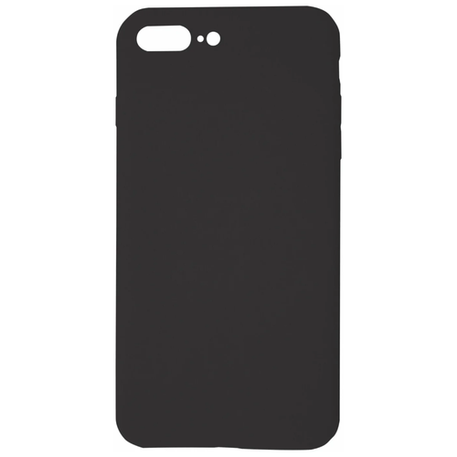фото Силиконовый чехол черный для apple iphone 7 plus / iphone 8 plus makkardi