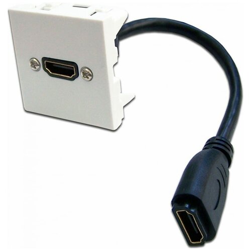 Вставка Lanmaster (LAN-SIP-23HDMI-WH)