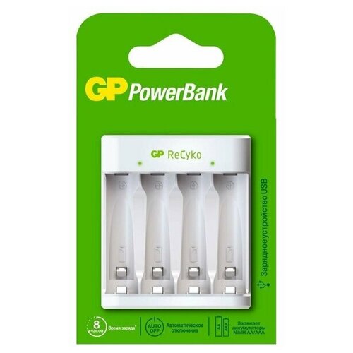 Зарядное устройство GP USB Charger 411 АА/ААА Ni-Mh