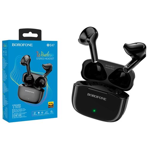 Наушники беспроводные BOROFONE BE47 bluetooth цвет черный 189900₽