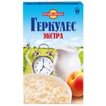 Геркулес Русский продукт Экстра быстрого приготовления,овсяные хлопья, 1кг 2 шт. - изображение