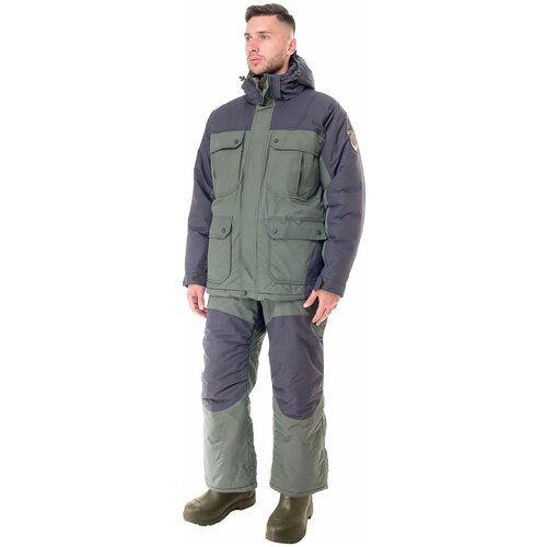 костюм зимний tritongear strim 40 52 54 182 188 хаки Универсальный зимний костюм Huntsman Канада хаки/графит 52-54 182-188