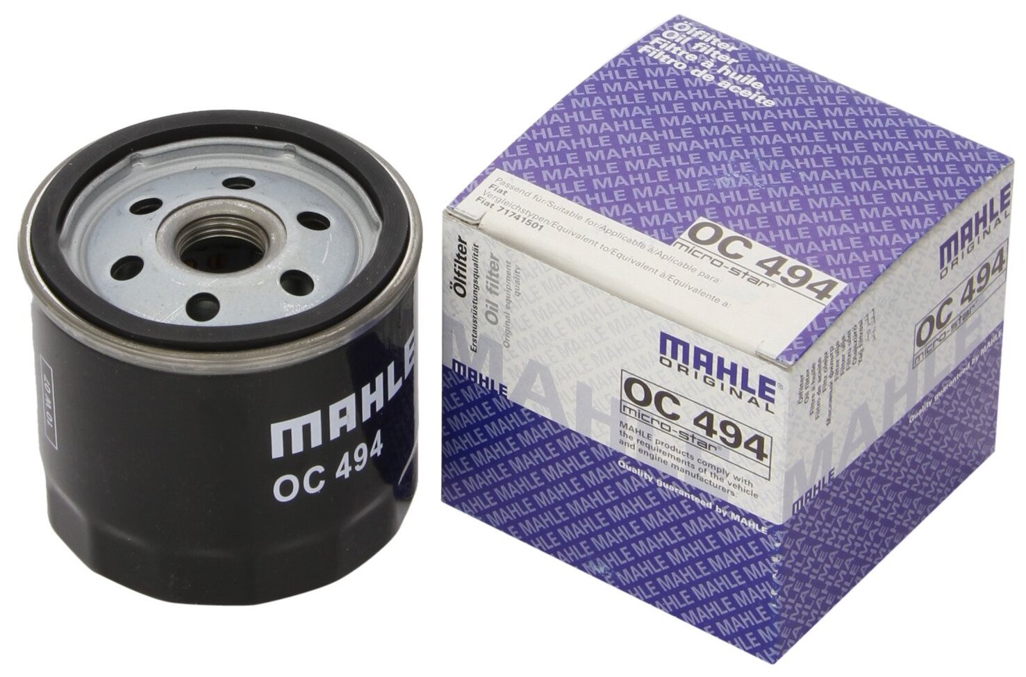 Масляный фильтр MAHLE OC 494