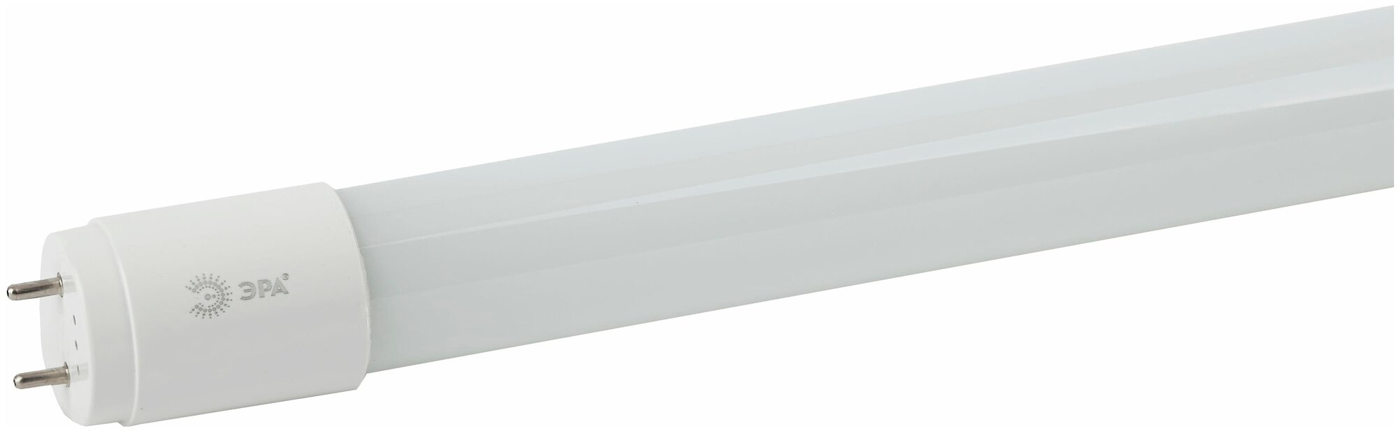 Лампа светодиодная ЭРА STD LED T8-20W-865-G13-1200mm G13 поворотный 20 Вт трубка стекло холодный дневной свет пенорукав 1шт